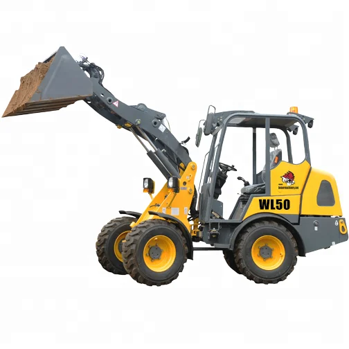 CE approved mini loader WL50 Hot sale wheel loader in European Markets