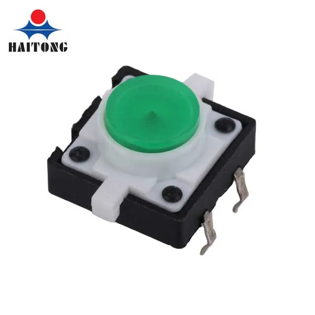 
hot selling led light illuminated tactile push button switch momentary cap assorted 12x12 