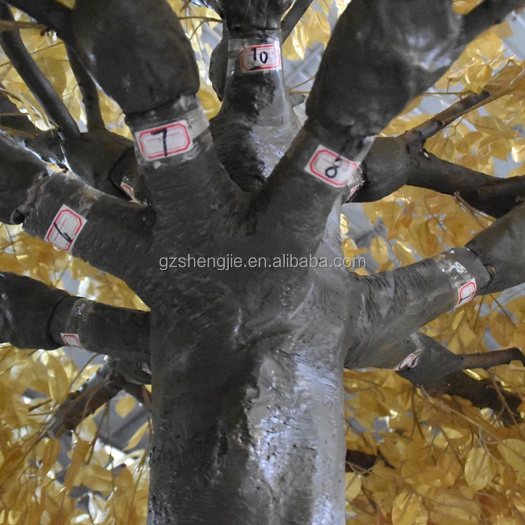 Fake Indoor Artificial Ficus Tree Arch Ornamental Banyan Tree for Christmas Ficus Arch Tree