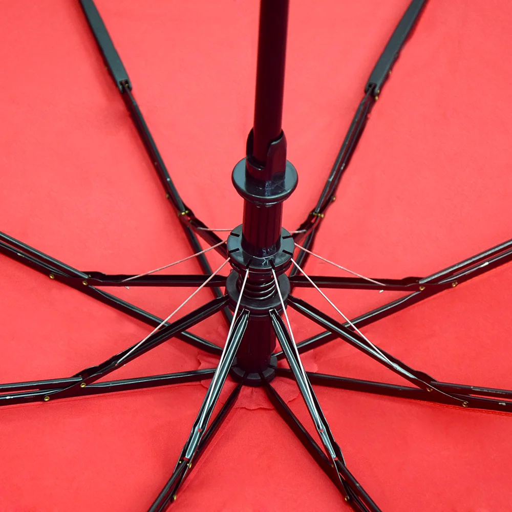 Popular Custom Top Quality parasol Sun and Rain manual umbrella 3 Folding Umbrellas With Logo Print