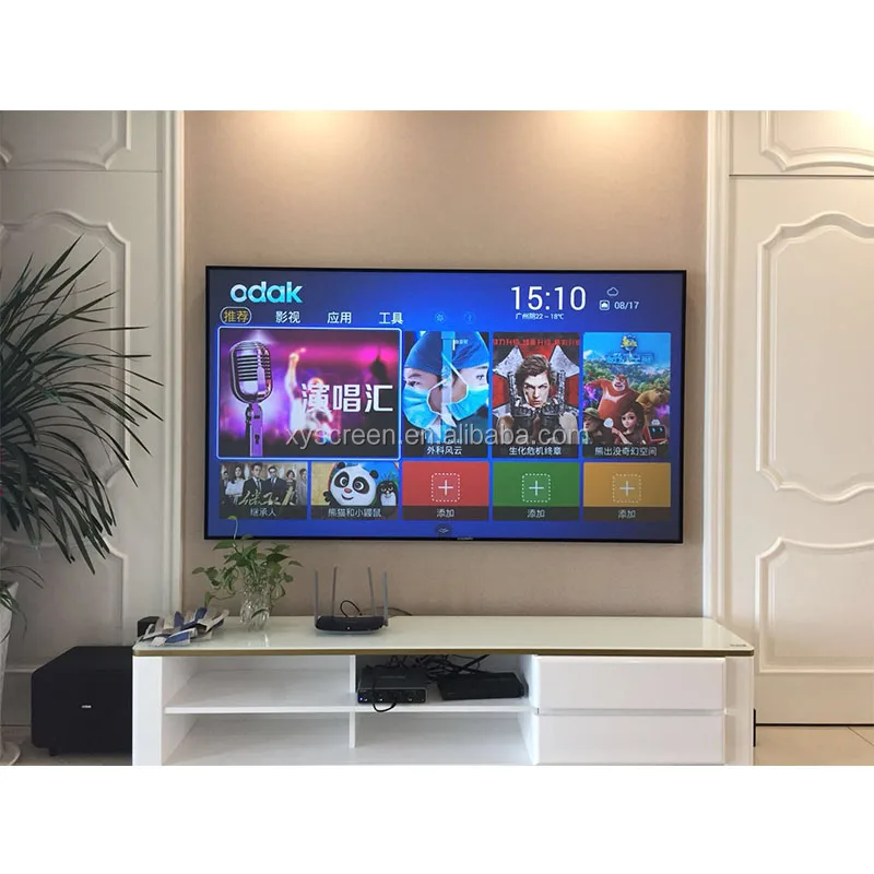 XY экран ALR черного цвета с украшением в виде кристаллов и проекционного экрана домашнего кинотеатра для Epson 4k