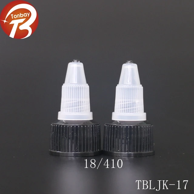 18mm 20mm 24mm 28mm push pull cap plastic twist off cap