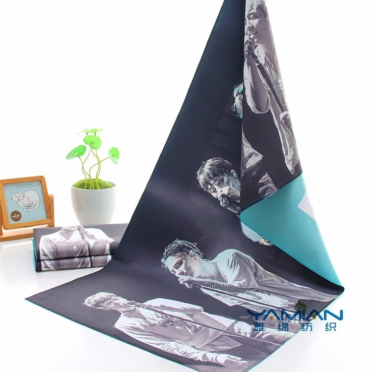 
 Двухстороннее полотенце из микрофибры с принтом для вентиляторов  