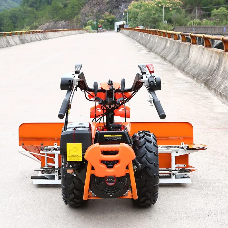 Multifunctional  Cheap Price High Efficiency Mini Rice Reaper Harvester Reaper for Rice and Wheat from Best supplier