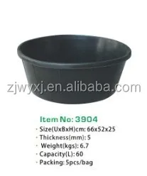 Кормушка для лошадей, резиновое ведро, сковорода из переработанной резины, маленькая кормовая сковорода