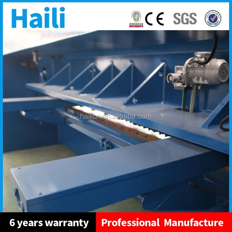
EURO Design QC12K 6x3200mm Metal Sheets Hydraulic Guillotine Plate Shearing Machine 