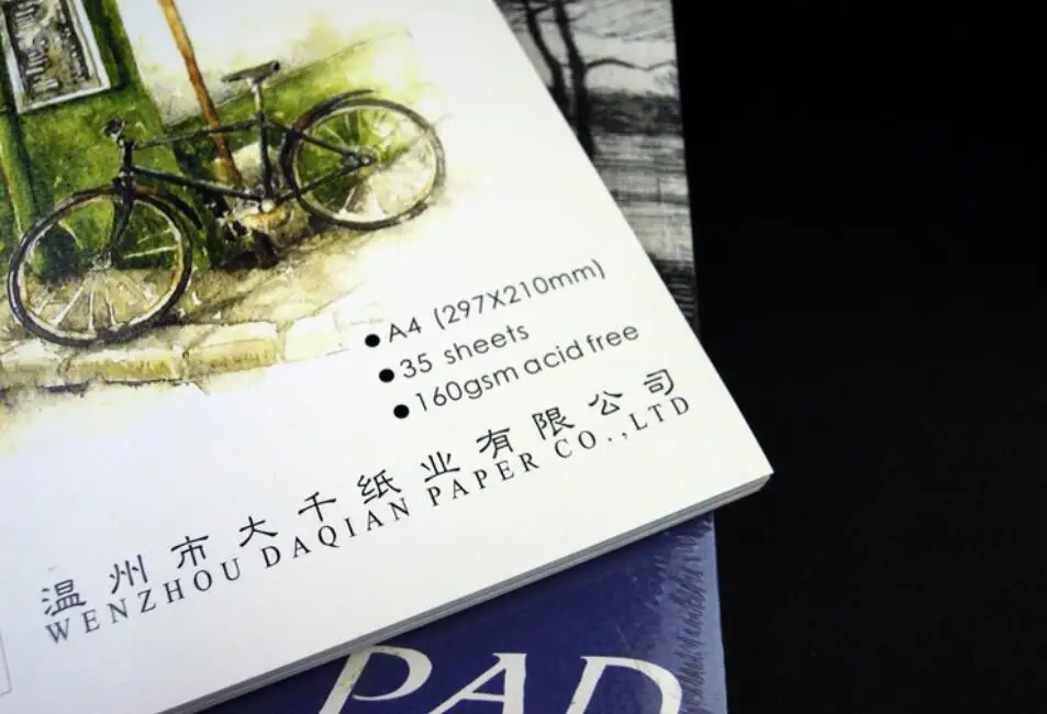 
35 Sheet Sketch Book A4 160GSM Spiral-Bound Sketchpad for Artist 