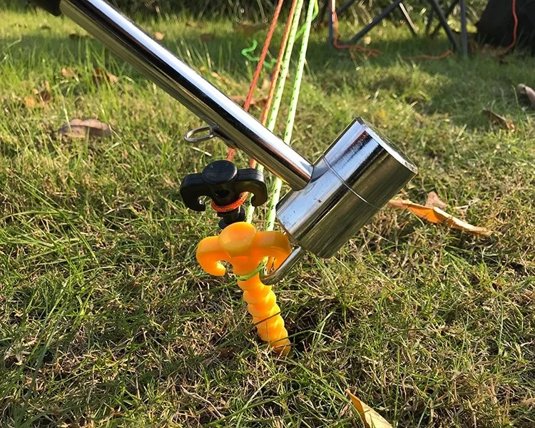 Screw tent stake  accessories factory plastic ground tent peg