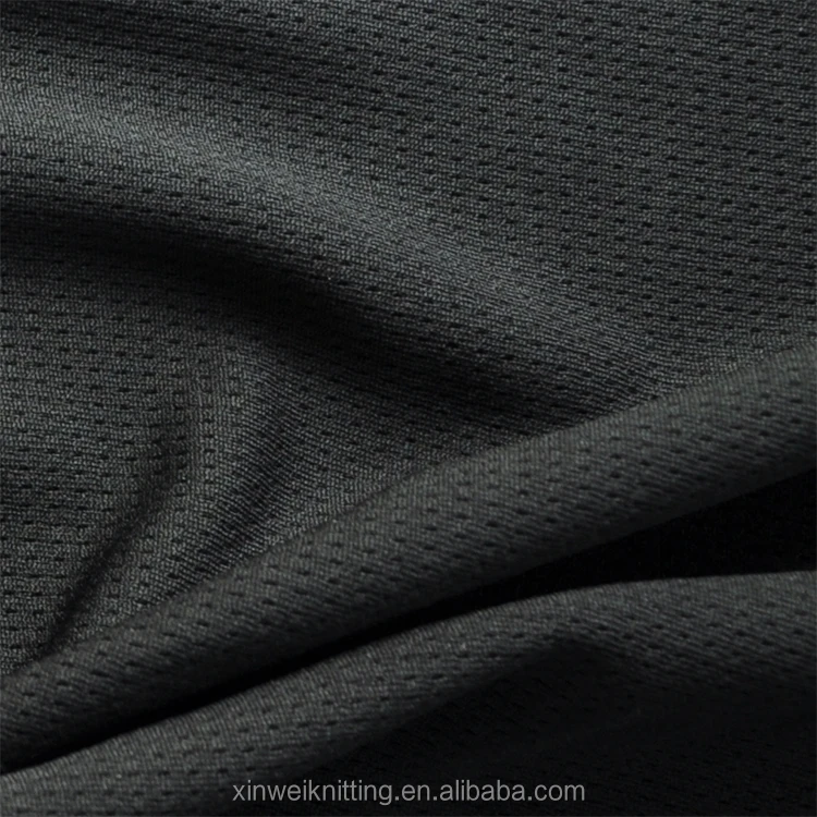 
100 polyester brid eye mesh for sportswear,sportswear cheap material polo t-shirt fabric 