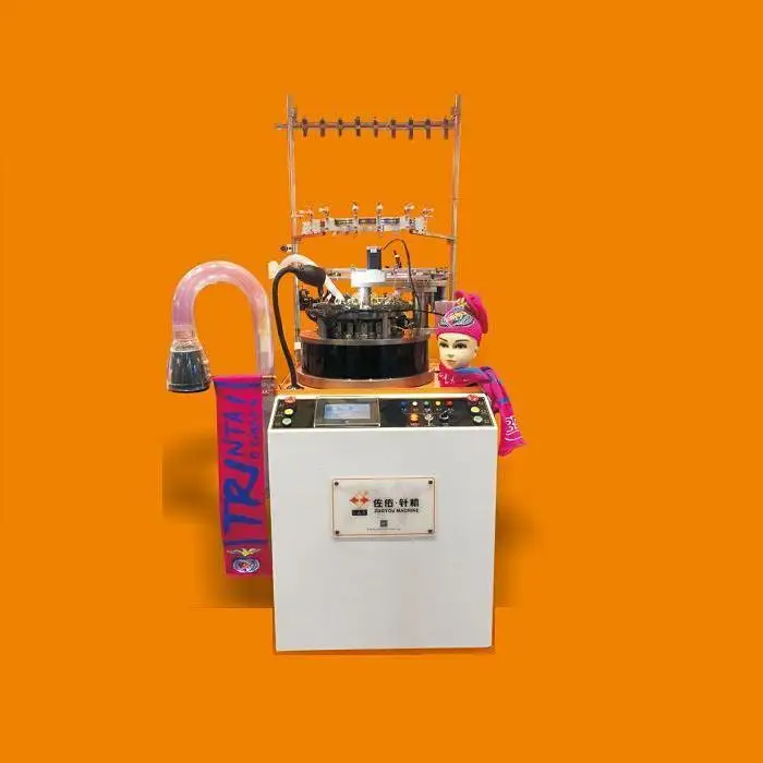 Fan football HAT /CAP  BEANIE scarf making machine Hat/ Cap knitting machine