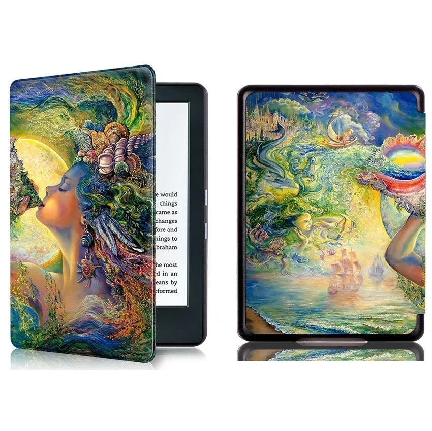 Складной чехол для Kindle Paperwhite премиум кожа Смарт Защитный чехол для Amazon Kindle Paperwhite