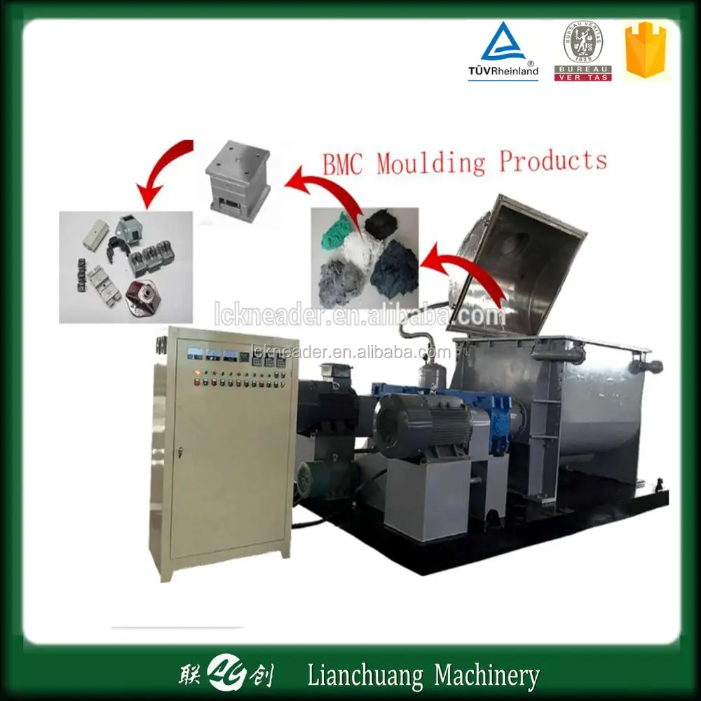 BMC material (liquid resin glass fiber calcium carbonate pigment) mixing machine