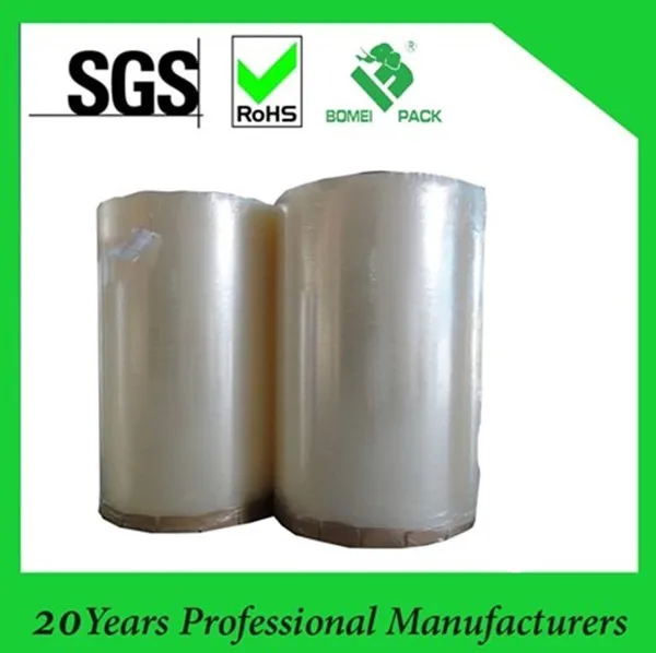 одобренный sgs бопп на водной основе коробка запечатывание упаковки клейкой ленты bopp слон крена