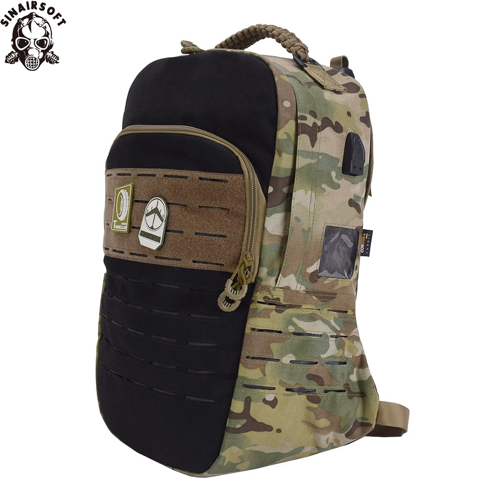 Интерфейс USB 25L тактический рюкзак 15 дюйм(ов) ноутбука Cordura военный