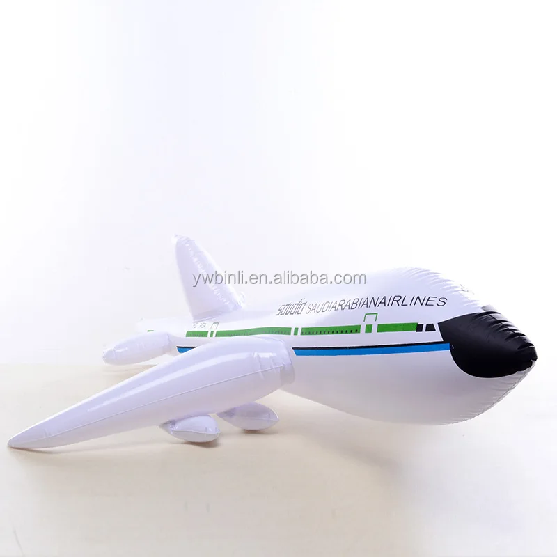 Factory sale White color inflatable jet airplane 747 aircraft for party decoration