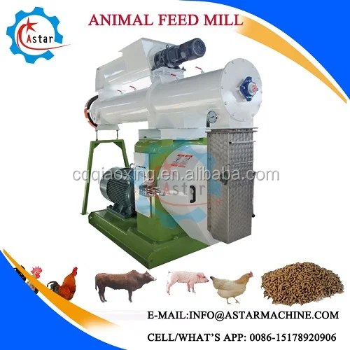 China Professional Manufacture Chicken Poultry Feed Pellet Press Mill Machine