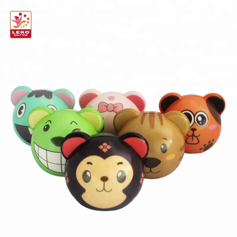 
Lovely mini PU foam animal shaped stress ball for wholesale to Kids 