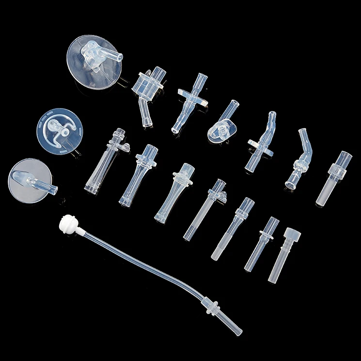 Wholesale Outdoor Sport Portable Foldable  Water Bottle Accessories Rubber Parts Elastic Silicone Suction Nozzle Rubber Tube