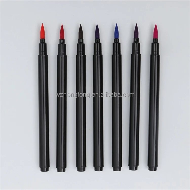 
2020 new design washable felt tip Water color brush pen 