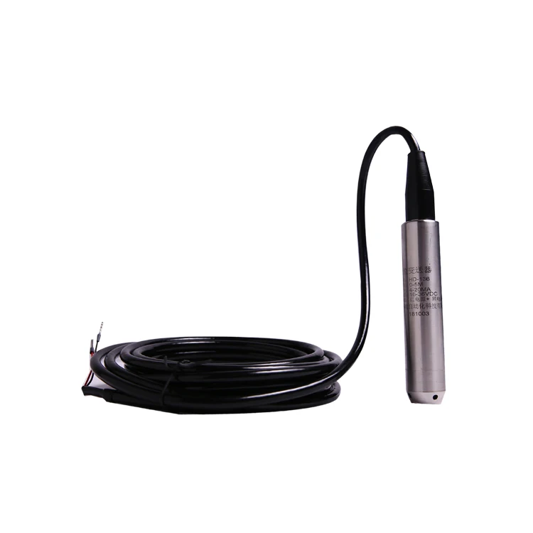 Low cost submersible water tank liquid level sensor