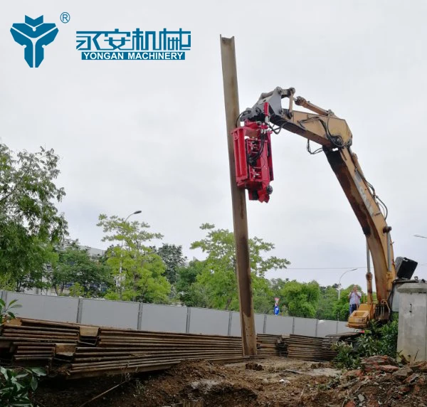 Talos65 Side Grip Vibro Hammer /Vibratory Hammer /Pile Driver for Excavator