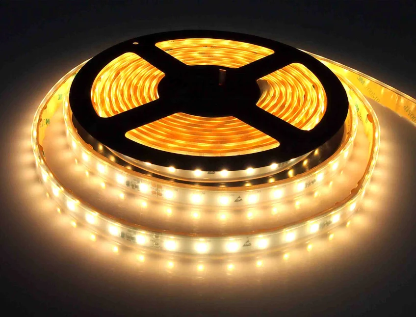 High Efficiency SMD2835 DC24V CC 180Lm/W 4000Lm/m LED Strip Projects Commercial lighting  Constant Current DC24V 22W 11.5W
