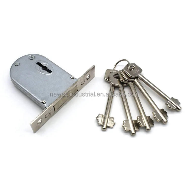 High security lever door lock body with key hole for Russian market