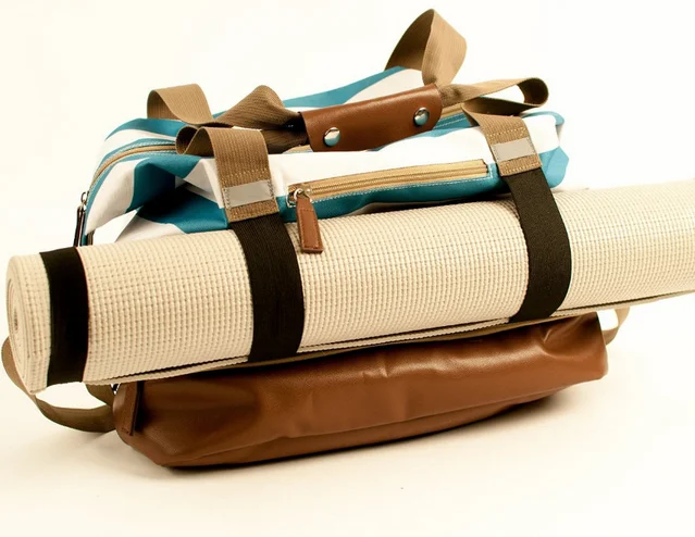 Wholesale Large Capacity Outdoor Sports Bag Yoga Mat Bag Tote Polyester Tote Bag With Yoga Mat