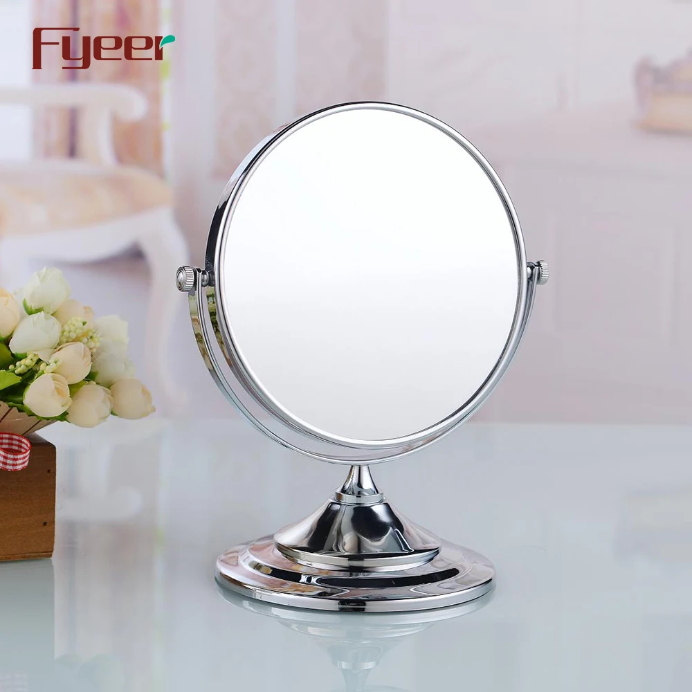 Fyeer Привлекательный двойной боковой круглый увеличение макияж зеркало для красоты