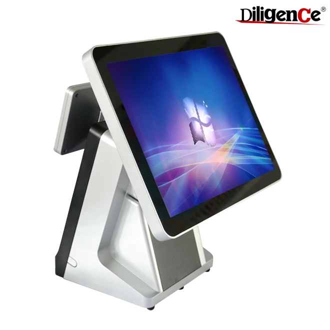 China Hot sale 15 inch touch screen banking touch screen pos all in one windows 10 pos terminal for supermarket