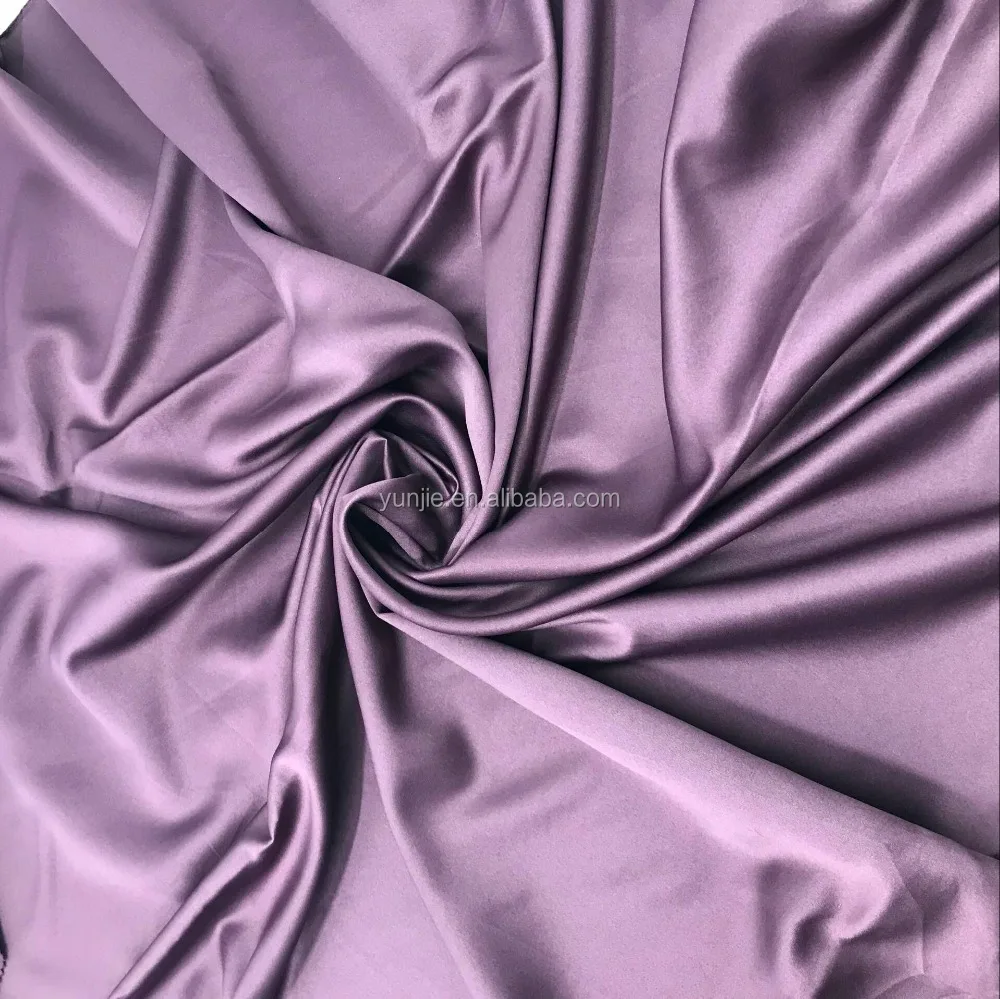 
soft touch polyester satin fabric 