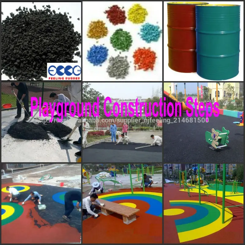 цена гранулов EPDM дпя детских площадок -FN-D-14121203