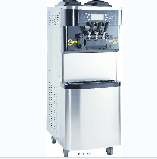 Manufacturers supply vertical three-color soft ice cream machine/Chinese supplier ice cream machines prices good quality good