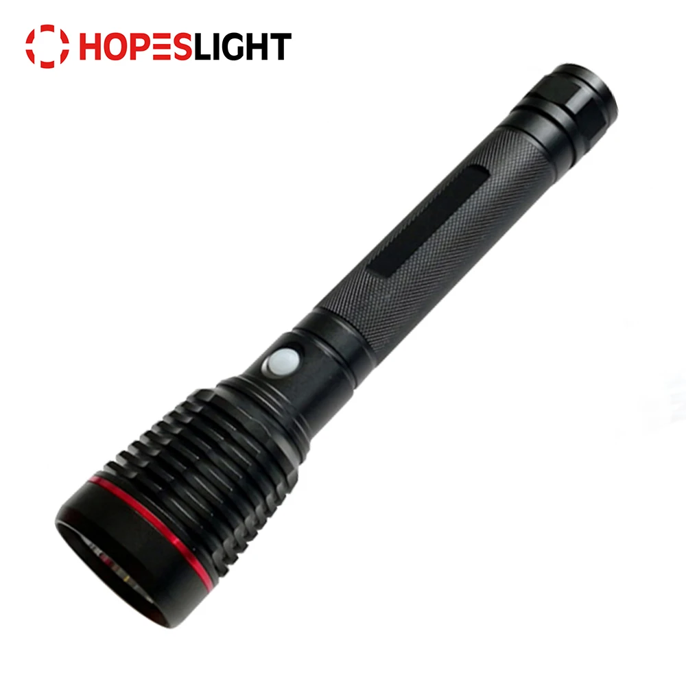 China Factory Best Flat Rechargeable Big Torch Light Long Distance 1000 Lumen Swat XPL 10W LED Flashlight Tactical Flash Lights