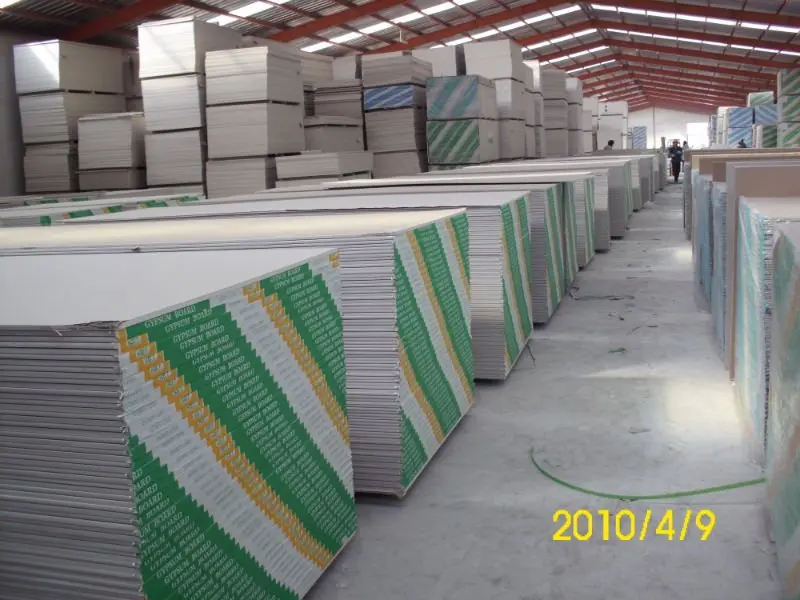 Glass fiber reinforced gyproc gypsum board for decorative
