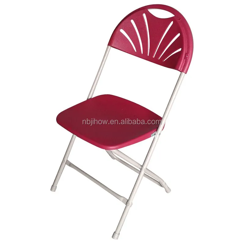 good quality fanback folding chair for wedding