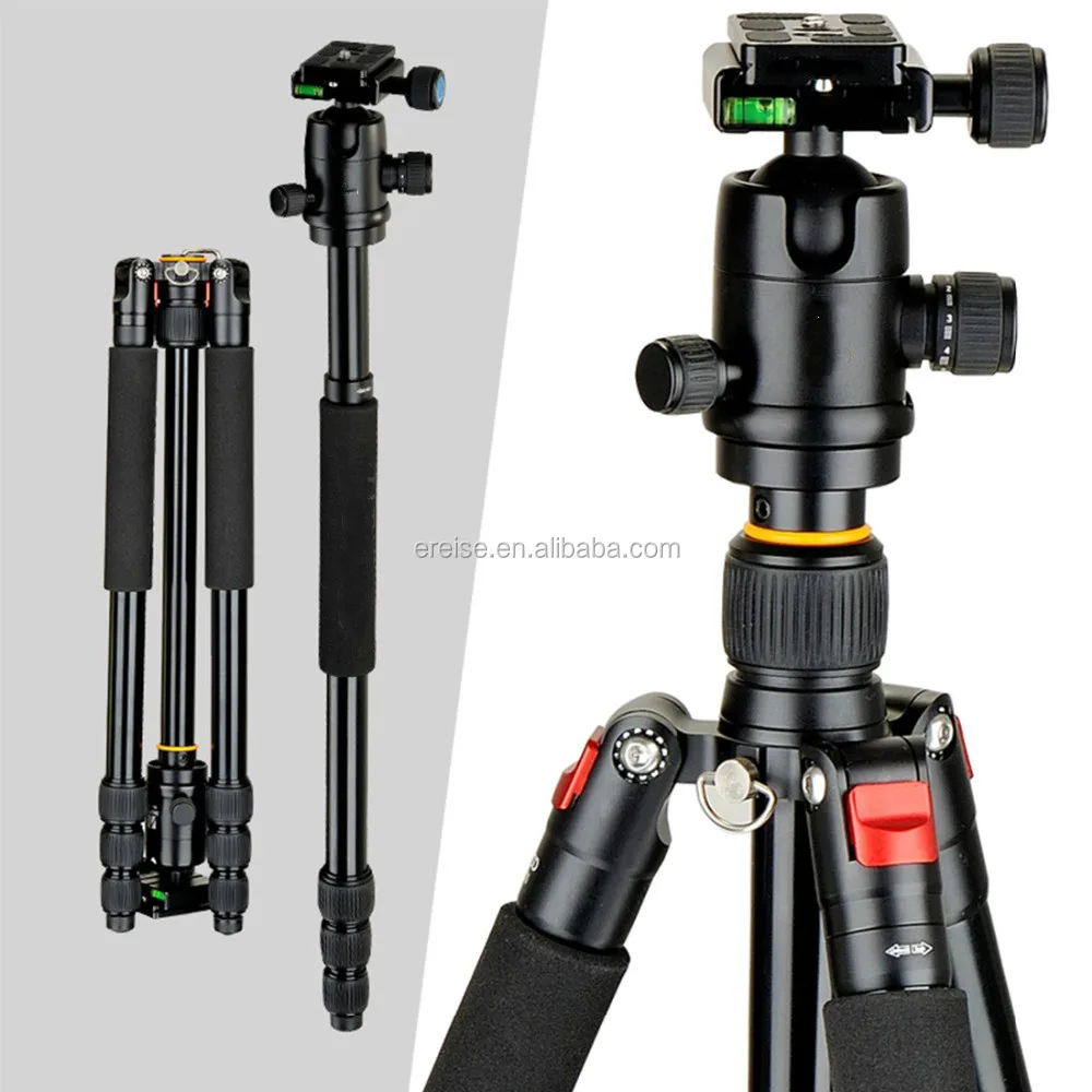 Professional Tripod Monopod Camera Tripod with Ball Head