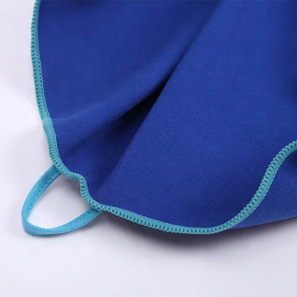 China supplier softtextile Microfiber suede fabric travel /sports/gym beach towel.hot yoga towel