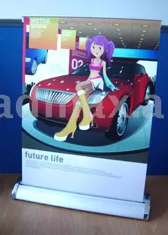 Mini tabletop roll up stand /Banner stand