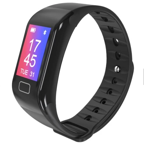 
2018 full color screen fitness tracker ring 