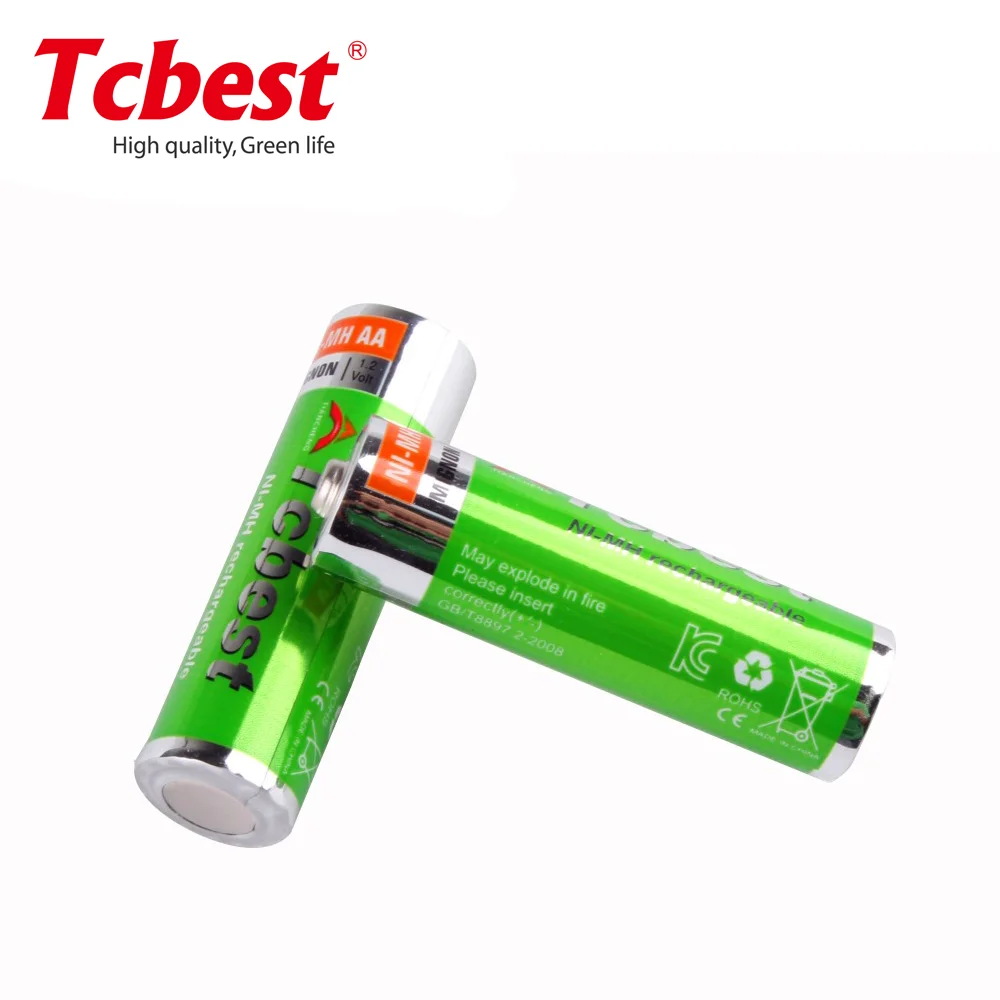 Ni-MH Rechargeable Battery AA 2000mAh OEM Hot Sale