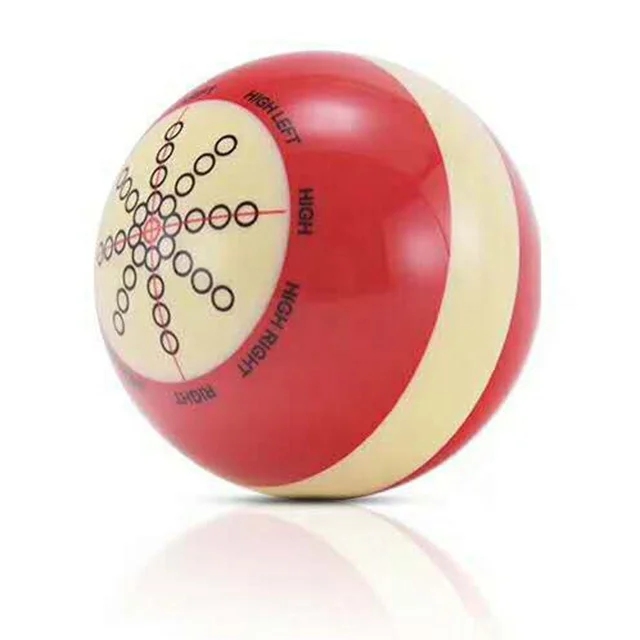 Бильярдный бильярдный мяч тренировочный красный 1