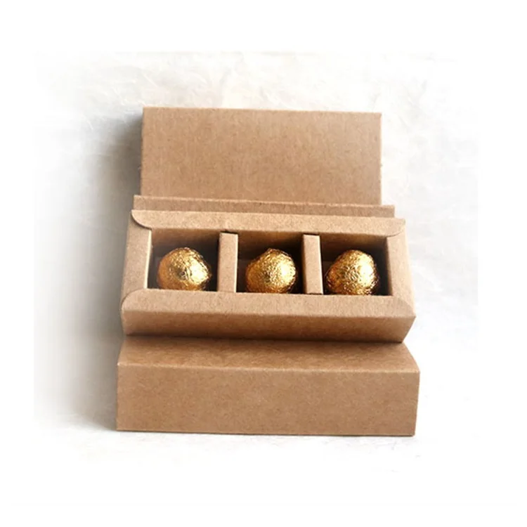 High Quality Wholesale Custom Logo Kraft Takeaway Paper Box Paper Boxes For Food Chocolate Candy Packing