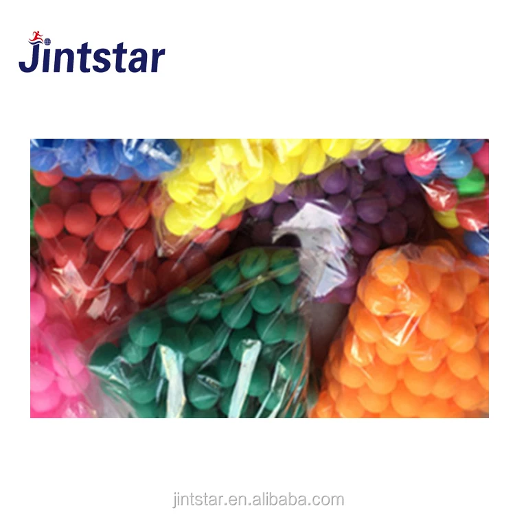 Wholesale colorful custom PP ping pong ball table tennis balls in bulk