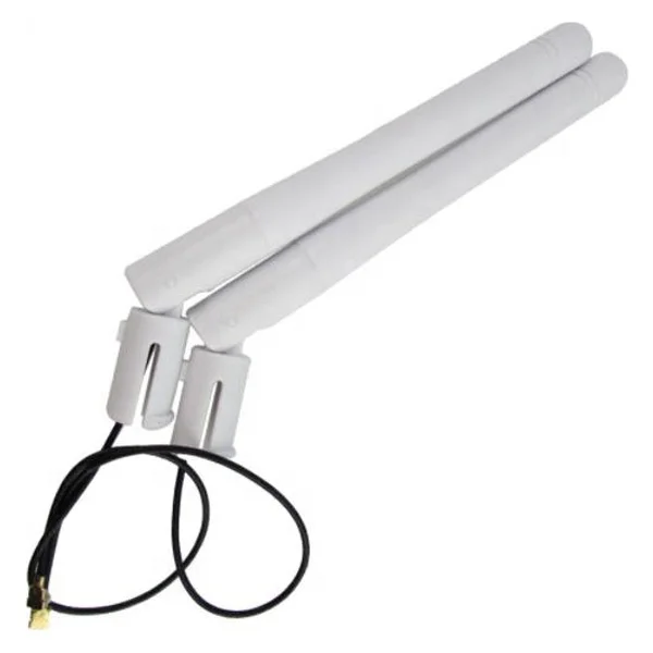 Omni 2dBi  2.4G and 5G dual band wifi antenna for satellite receiver