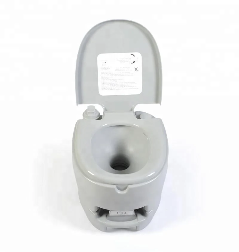 plastic portable toilet for camping and mobile toilet