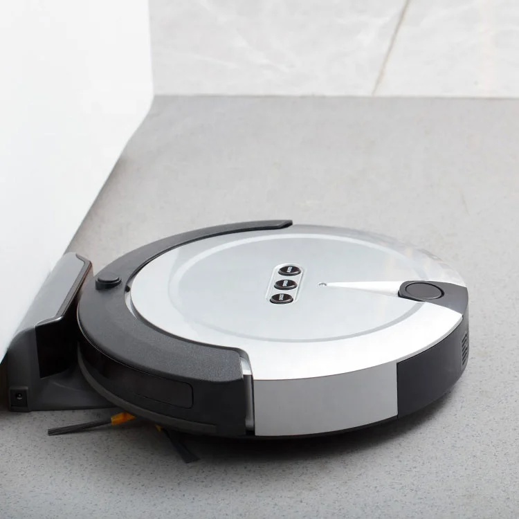 KRV208 Auto Recharge Anti-Winding Double Main Brushes Portable Smart National Solar Toner Vacuum Cleaner