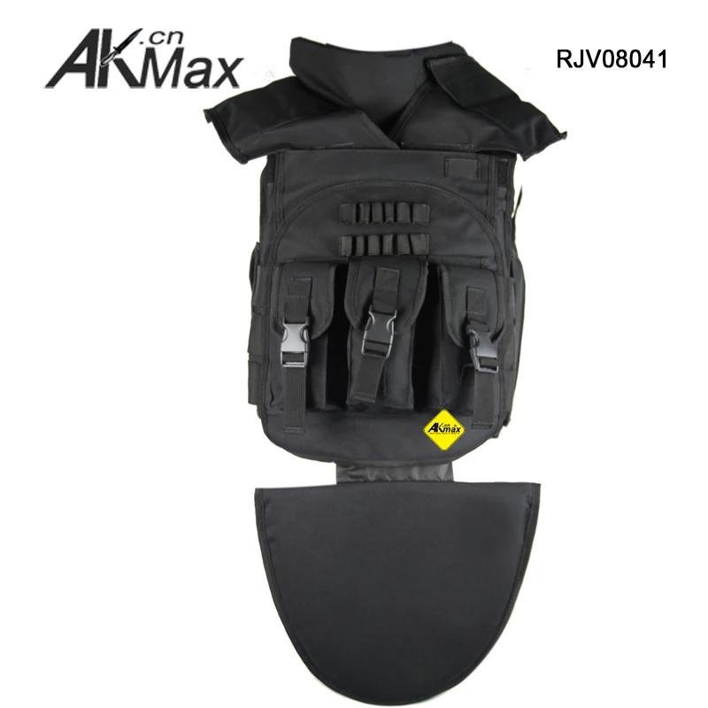 Пуленепробиваемый полиции тактический жилет безопасности с оружием кобура