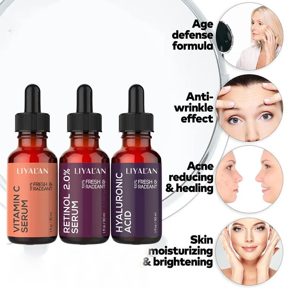 Private Label Organic Facial Moisturizing Vitamin C Serum