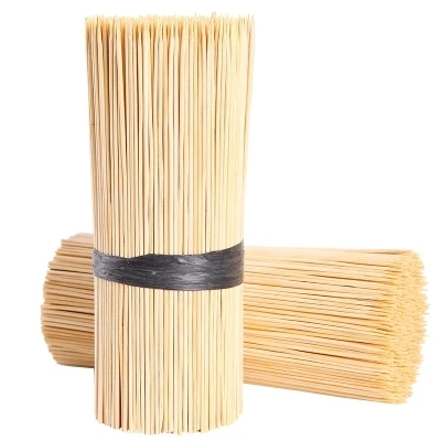 20cm bamboo skewer for cotton candy barbecue